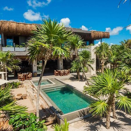 Beachfront Villa in Tankah Bay Tulum Exterior foto