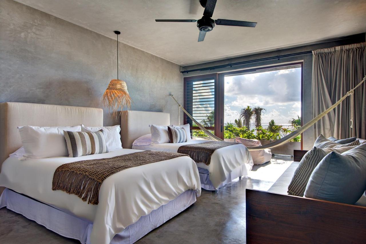 Beachfront Villa in Tankah Bay Tulum Exterior foto