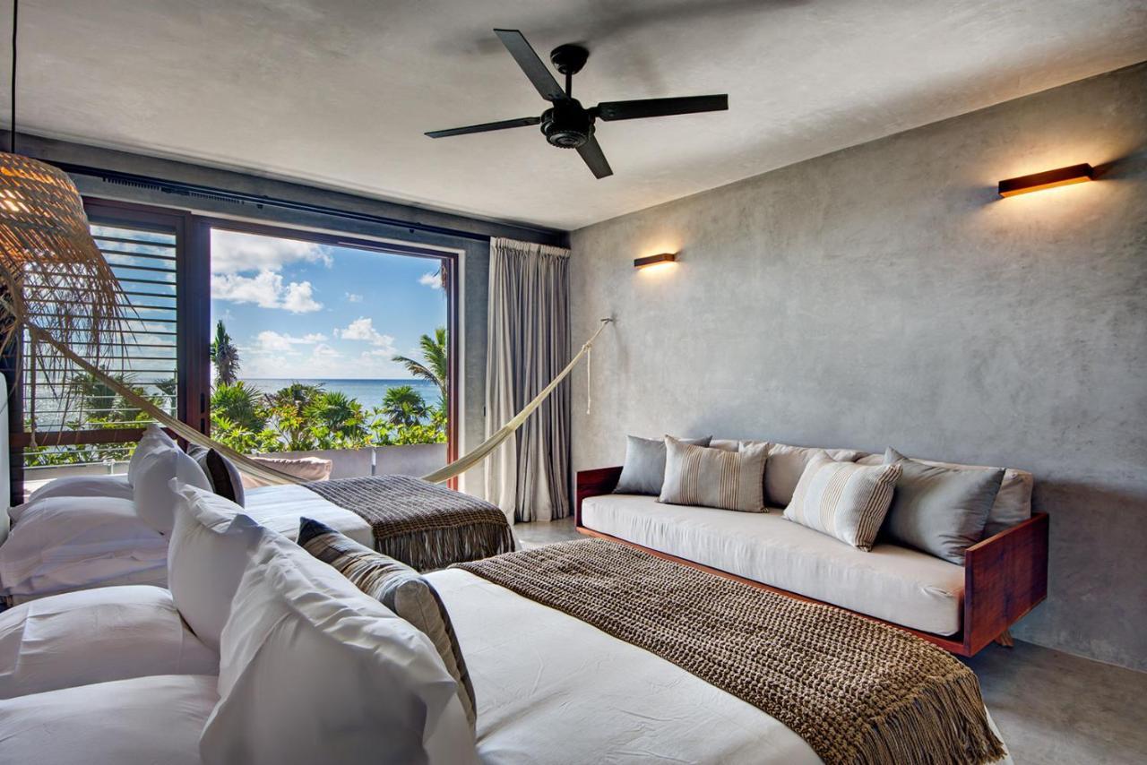 Beachfront Villa in Tankah Bay Tulum Exterior foto