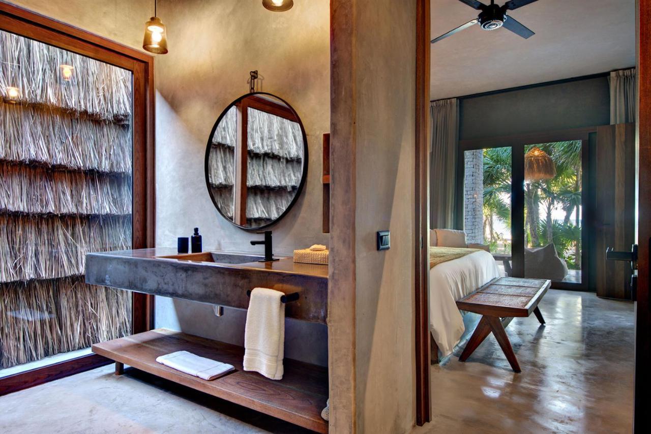 Beachfront Villa in Tankah Bay Tulum Exterior foto