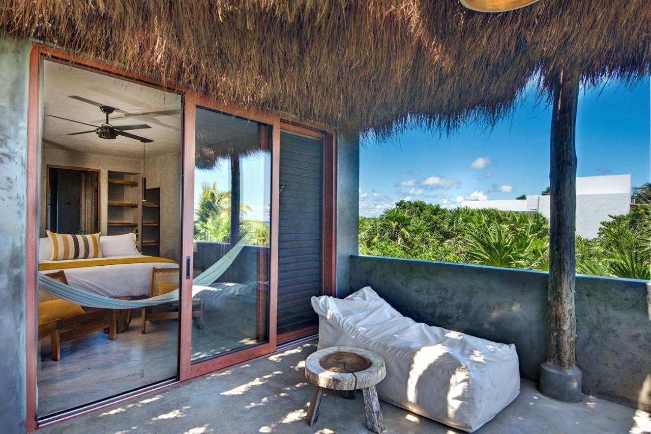 Beachfront Villa in Tankah Bay Tulum Exterior foto